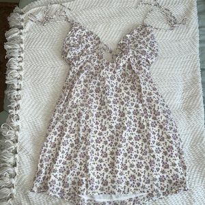 Strappy Floral Dress